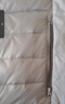 雪中飞男女立领秋羽绒百搭轻薄鸭绒立领修身轻盈隐藏式口袋 梦幻灰|8051-男 L 175/96A 实拍图