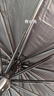 12骨超大号抗风暴结实耐用折叠伞晴雨两用黑胶遮阳结实耐用防晒伞 曜石黑 12骨 实拍图