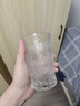 【网红爆款】日式创意冰纹杯威士忌杯啤酒杯咖啡杯茶水杯冷饮杯 高款冰川杯 1只 实拍图