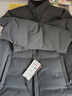 劲霸男装鸭绒羽绒服男立领纯色冬季保暖茄克羽绒服NRHG4002 灰色 L 实拍图