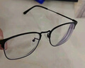 万新（WAN XIN） 万新近视眼镜配眼镜框高清非球面现片男女金属钛多种框型选择 金属-全框-2904BK-黑色 1.60MR-8非球面镜片（近视超薄） 实拍图