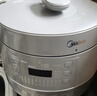 美的（Midea）【国家补贴】0涂层精钢厚釜电压力锅5L双胆全自动智能预约家用煲汤煮饭电饭煲C5856G高压锅4-6人 实拍图