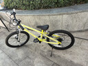 途锐达2025新款超轻儿童自行车6-12岁男孩脚踏车小孩学生单车20寸青柠绿 实拍图