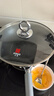 三禾0涂层炒锅无涂层不粘锅304钛不锈钢电磁炉通用炒菜锅32cmLC32S16 实拍图