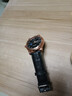 【网红爆款】商务腕表石英运动表休闲皮带男女手表 黑色 实拍图