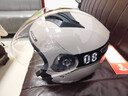 雀石3C认证电动车头盔女男通用摩托车安全帽电瓶车冬季头盔防冻保暖 【双镜片+高清防雾】烟灰风速 头围54cm-61cm 实拍图