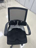 BKT护腰坐垫人体工学坐姿椅久坐神器办公室靠垫冬季座椅腰靠背 超大神秘黑+坐垫套【300斤以内】 实拍图