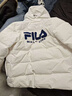 FILA 斐乐官方情侣羽绒服2025年冬时尚休闲连帽上衣男女同款保暖外套 实拍图