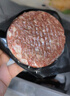 鲜京采 谷饲牛肉汉堡饼1.44kg（12片）牛肉饼 牛肉馅 早餐 京东自有品牌 实拍图