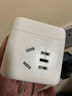 松下（ Panasonic）魔方插座/转换插头插座10A 多功能插座/插座转换器 三位无线魔方 WHSC200300W 实拍图