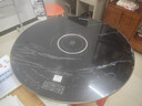 芝梵饭菜保温板加热菜板保温板暖菜板家用带电磁炉火锅暖菜板+火锅+自动旋转家庭旋转餐桌加热转盘 黑丨1米【电动+手动旋转】3000W电磁炉火锅 实拍图