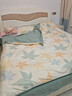 水星家纺四件套床上纯棉100%全棉透气被套床单双人1.5米x2米床繁花落枫家居馆 实拍图