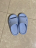 朴西小鲨鱼软底儿童凉拖鞋男童宝宝洗澡防滑家居室内拖鞋女童 原力蓝 实拍图