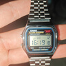 卡西欧复古经典学生运动防水情侣夜光电子表 中性风小方块A158/A168 A159WA-N1D（小春同款）京仓京配 实拍图