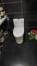 九牧（JOMOO）11396-2-1/31KB-1抗菌一级水效坐便器暴风虹吸式节水马桶305坑距 实拍图