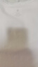 京东京造【重磅纯棉】短袖男士t恤男衣服单穿秋季 白色 L 实拍图