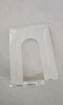 离草 书立架书架桌上书挡板书靠书支架置物架隔书靠书板书隔板T型架子金属铁书立 珍珠白（高17.2cm） 实拍图