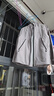 迪卡侬（DECATHLON）硬壳冲锋衣男女春秋登山防风防水单层夹克风衣运动外套MH500 男款-星际灰-亚洲版 加内胆选大一码 M 实拍图