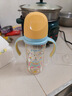 贝亲（Pigeon）自然成长翻盖直饮吸管 大童奶瓶330ml 马戏团 18月+ AA279 实拍图