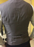 海派浩宇 西装马甲男修身商务正装马褂无袖高级感西服马夹背心职业装坎肩 灰色马甲 L (170) 推荐50-55KG 实拍图