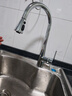 九牧（JOMOO）抽拉悬停厨房水龙头冷热出水可旋转三档切换龙头33098-385/1B5-Z 实拍图