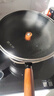 炊大皇炒锅铁锅健康0无涂层蜂窝纹32cm家用炒菜锅玄铁XT32CGH 实拍图