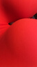 蕉内【赵露思同款】301P女士红色内衣本命马年聚拢自然圆胸无痕文胸罩 实拍图