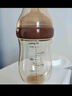 世喜新生儿防胀气奶瓶0-3个月玻璃婴儿仿母乳奶嘴160ml 实拍图