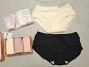 红豆内裤女纯棉抑菌裆女士内裤棉氨中腰三角裤4条装 组合一175 实拍图