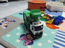 宝乐星儿童玩具男孩3-6岁圣诞礼物早教大号可开车门工程车环卫垃圾车模 实拍图