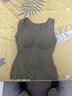 欧迪芬女士保暖背心带胸垫加厚内穿打底修身一体绒内衣无痕秋冬季2XL 实拍图