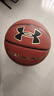 UNDER ARMOUR篮球成人7号初中小学生青少年中考训练专用室内室外防滑七号蓝球 实拍图