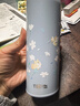 膳魔师（THERMOS）保温杯316钢500ml男女士儿童水杯学生感恩节礼物JNL-500S栀子花 实拍图