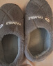 俞兆林棉拖鞋男女居家用室内简约保暖毛绒包跟防滑棉鞋 YI004 实拍图