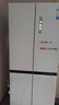 美的（Midea）508L十字门冰箱双系统双循环除菌净味大容量一级能效风冷无霜以旧换新白BCD-508WSPZM(E)国家补贴 实拍图