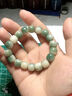 芯奢正宗菩提根手串男士烟青绿飘花手链女士菩提根学生版饰品文玩佛珠 渐变绿手串嫩绿手串10MM 实拍图