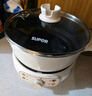 苏泊尔（SUPOR）电煮锅 电火锅 电热锅 2.5L小电锅1-2人分体式电炒锅 宿舍多功能锅蒸煮煎炒锅 配蒸笼 CJ21R860 实拍图