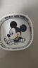 迪士尼正版可爱米奇陶瓷调料碟小食碟精致复古女生成人家用小吃碟 3.75英寸方碟复古奶油米奇 1个 实拍图