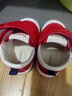 托姆贝克婴儿学步鞋秋季女童软底鞋男宝宝机能鞋婴幼儿鞋子 红色熊18码 实拍图