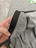 南极人男士秋裤纯棉抑菌线裤打底秋裤保暖裤单裤2条装深灰+浅灰XL 实拍图