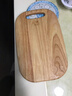 原森太橡胶木水果砧板实木一人食小菜板防霉家用切板案板婴儿辅食板 实拍图