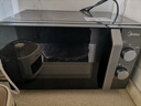美的（Midea）微波炉经典升级款M2A 家用小型20升平板式易清洁快捷双旋钮高效速热杀菌除味以旧换新 实拍图