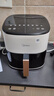美的（Midea）空气炸锅免翻面 5.3LAI智能烹饪蒸汽嫩炸 空气炸锅蒸烤一体 可视大视窗  家用大容量 MF-KZC5388 实拍图