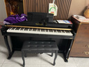 海蒂诗 电钢琴88键重锤电子钢琴儿童初学幼师专业成人家用数码立式钢琴 P-313烤漆黑-蓝牙-全重锤-配琴凳 实拍图