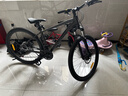 喜德盛山地自行车黑客380避震前叉21速禧玛诺变速X6铝合金车架通勤代步 黑/灰色（25款） 15.5寸（建议身高150-165cm） 实拍图