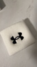 安德玛（Under Armour）护腕运动健身腕巾带羽毛球篮排网球腱鞘炎医手腕扭伤用护具 白色 实拍图