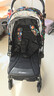 U'BEST优贝斯UBEST婴儿推车双向高景观可坐可躺婴儿车0-3岁手推遛娃折叠 小怪兽限定（坐垫版+餐盘）双向 升级版 实拍图