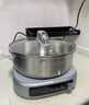 九阳（Joyoung）0涂层IH秒涮电火锅火锅专用锅电锅家用4-8人分体式可拆洗多功能电蒸锅不锈钢电煮锅6L火锅锅GN12 实拍图