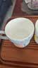 永丰源国瓷永丰源月亮时光 茶杯陶瓷马克杯家用 水杯办公室喝茶杯  290ml 黛灰色 实拍图