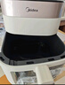 美的（Midea）5.3L智能触控可视空气炸锅MF-KZC5388 + 1.2L多功能破壁机MJ-PB50G2-001套装 小容量1-2人食 实拍图